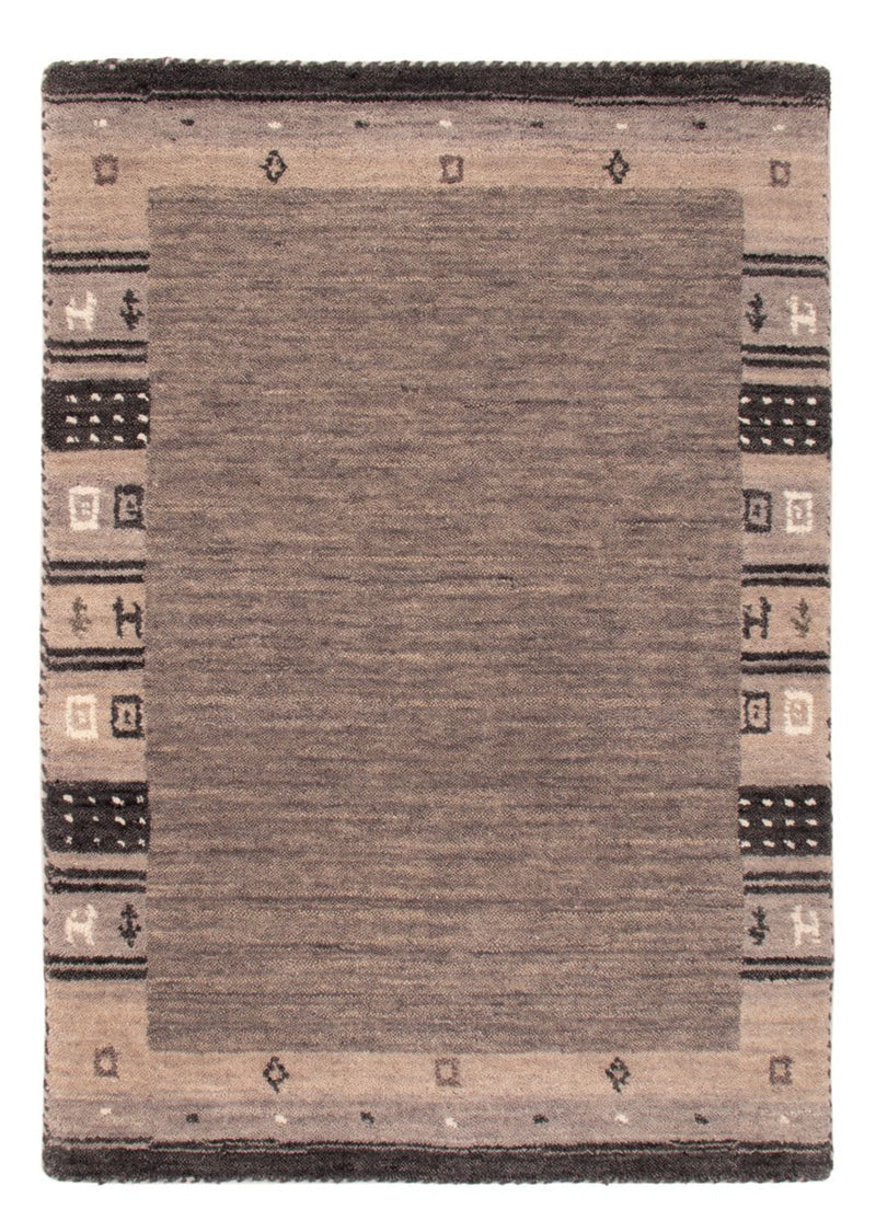Gabbeh-tæppe - Softy - 90 x 60 cm - grå
