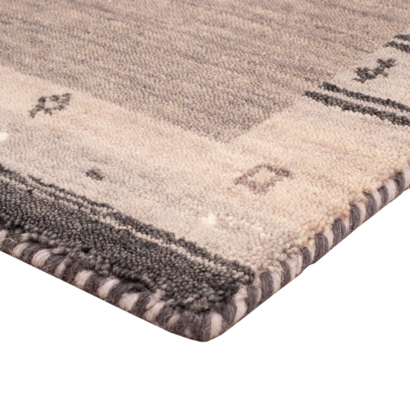 Gabbeh-tæppe - Softy - 90 x 60 cm - grå