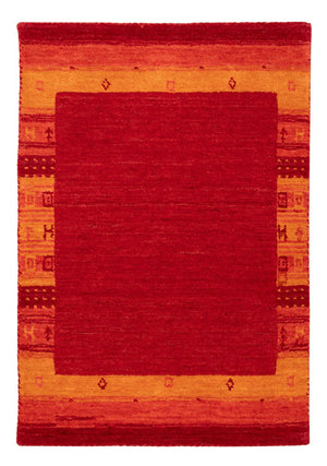 Gabbeh-tæppe - Softy - 90 x 60 cm - rød