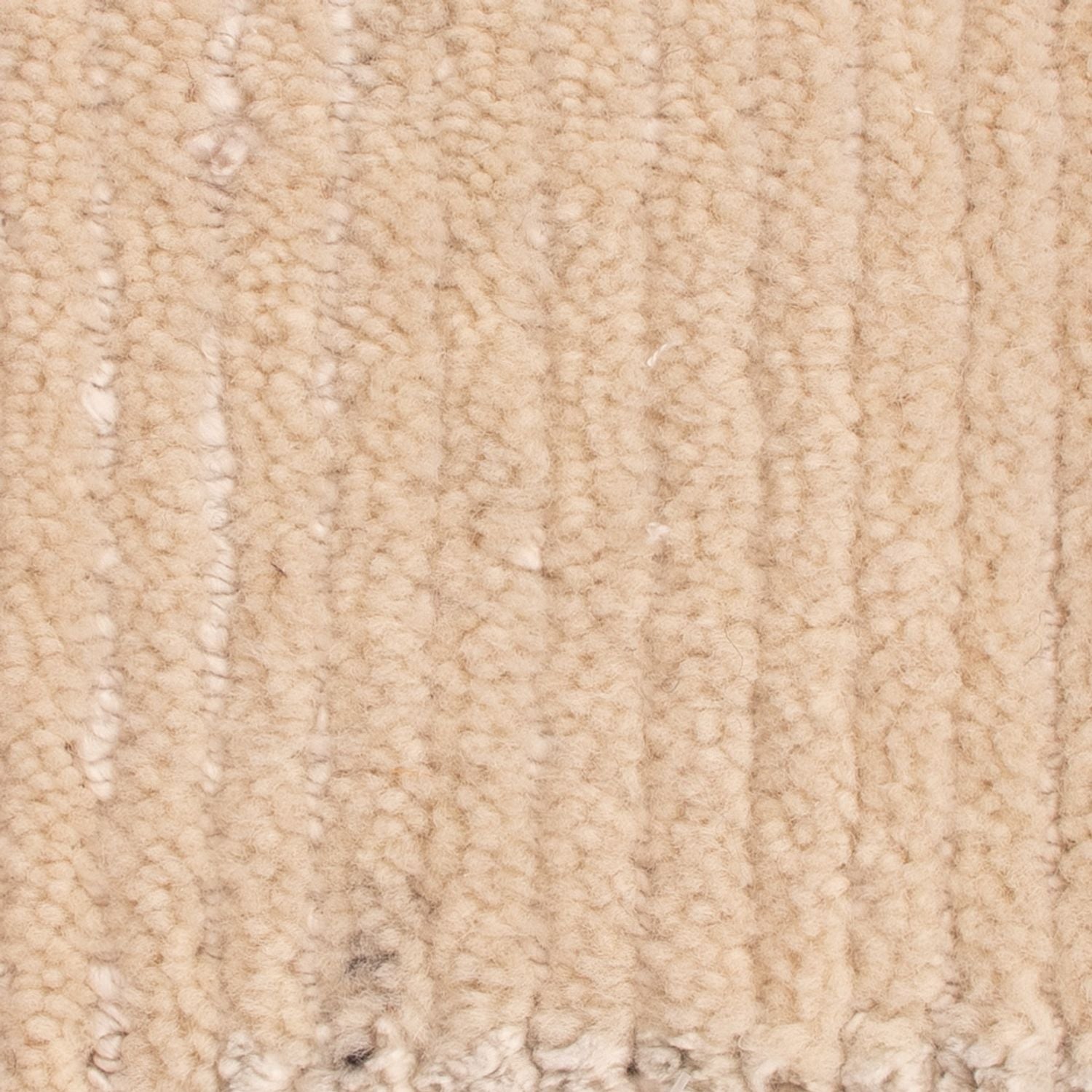 Designer tæppe firkantet  - 30 x 30 cm - naturlig hvid