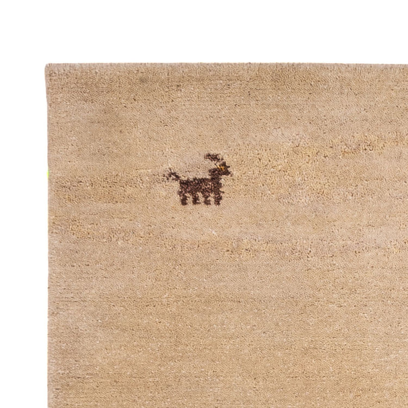 Løber Gabbeh-tæppe - Softy - 200 x 80 cm - beige