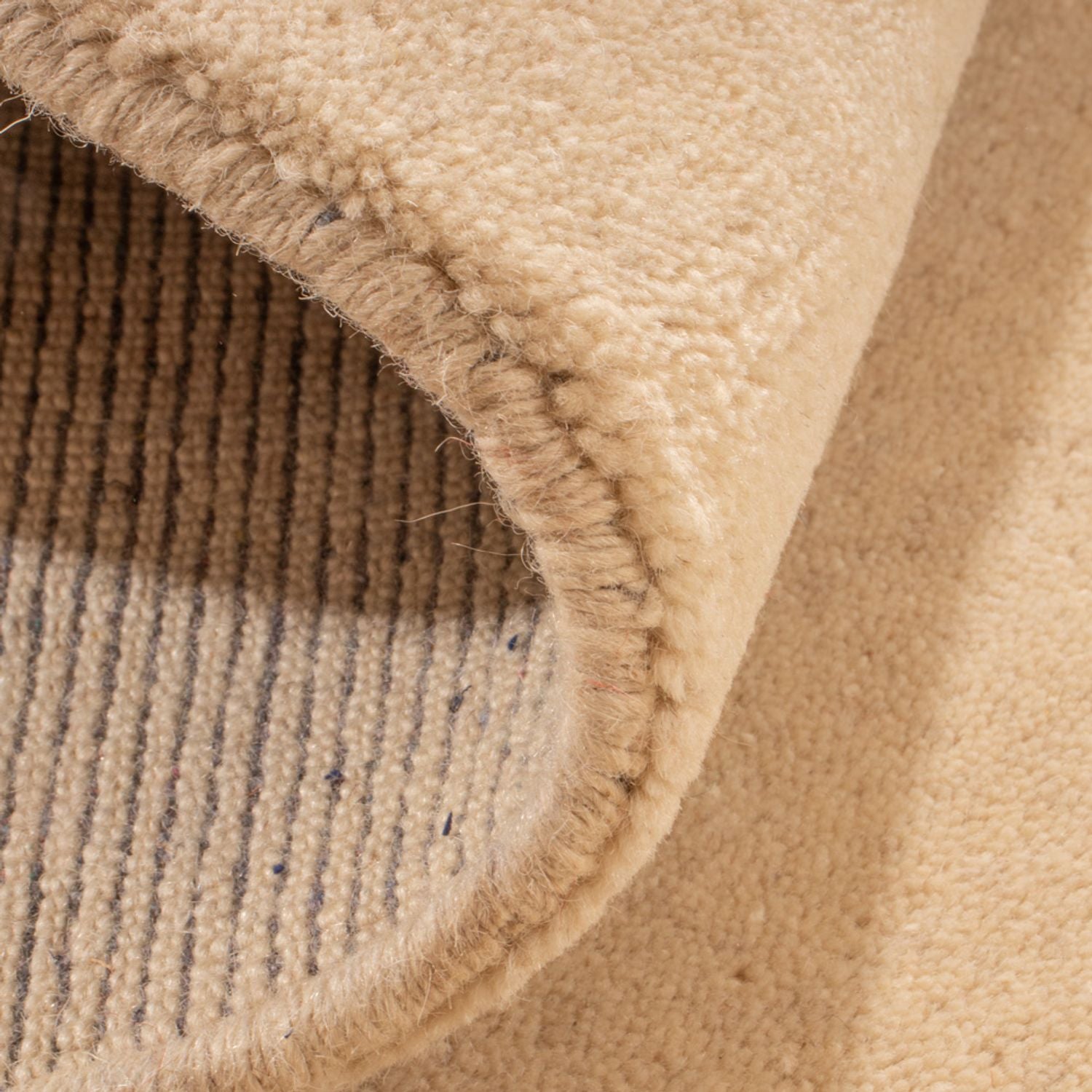Løber Gabbeh-tæppe - Softy - 200 x 80 cm - beige