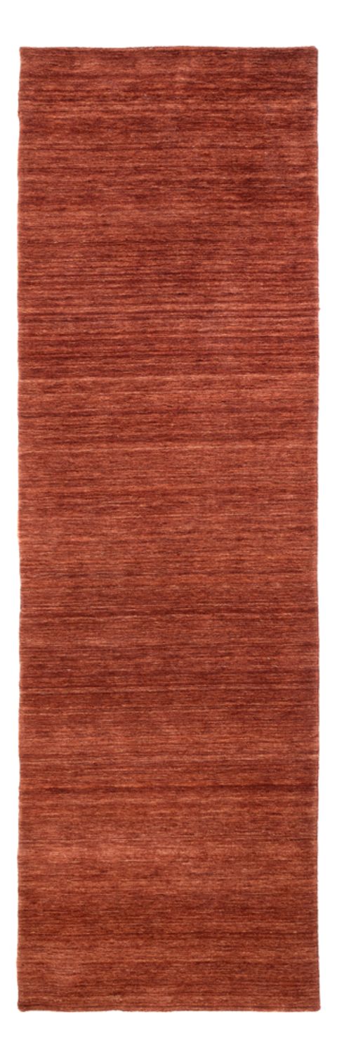 Løber Gabbeh Tæppe - Loribaft Softy - 300 x 80 cm - brun