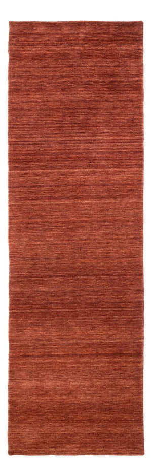 Løber Gabbeh Tæppe - Loribaft Softy - 300 x 80 cm - brun