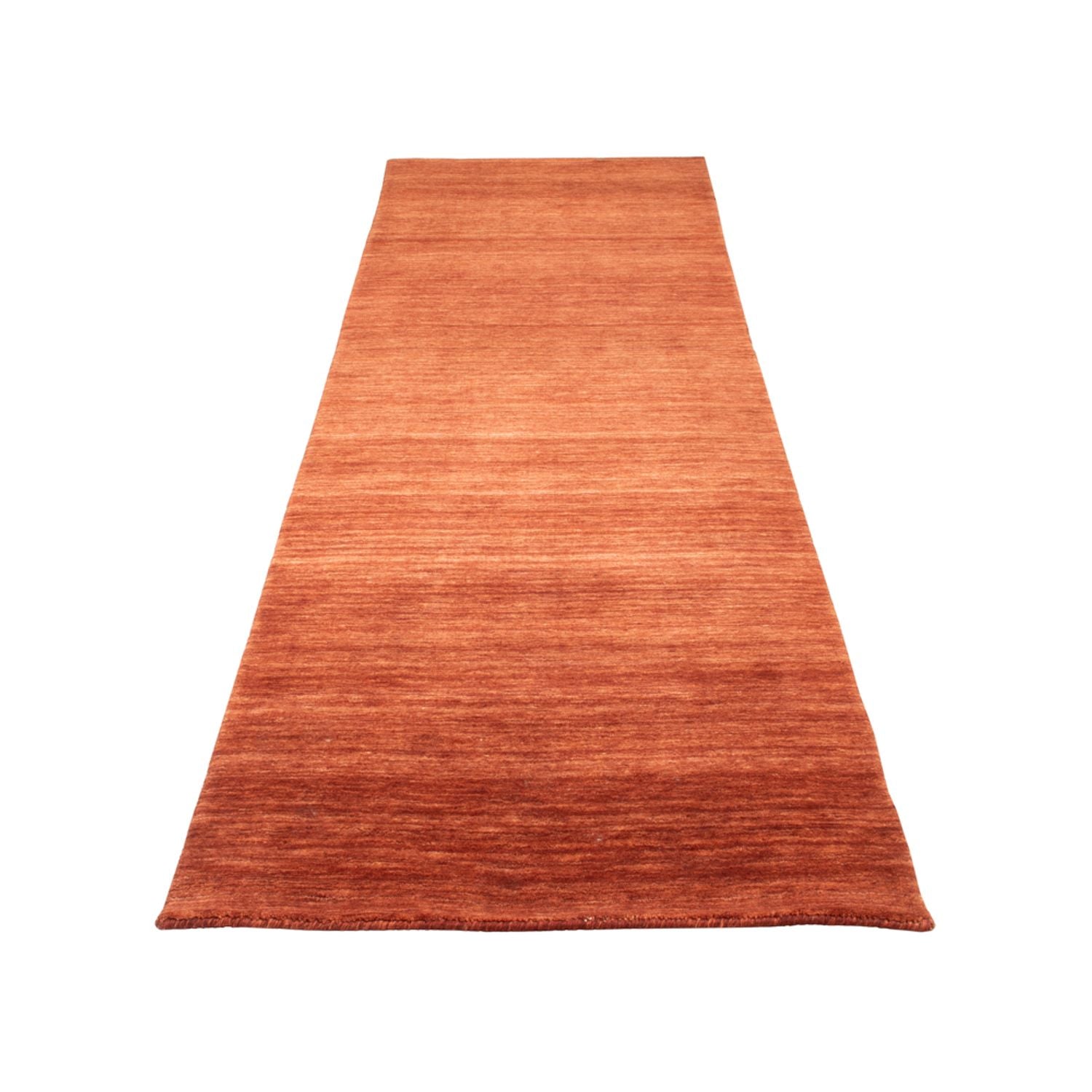 Løber Gabbeh Tæppe - Loribaft Softy - 300 x 80 cm - brun