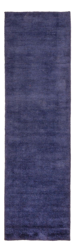 Løber Gabbeh-tæppe - Softy - 300 x 80 cm - blå