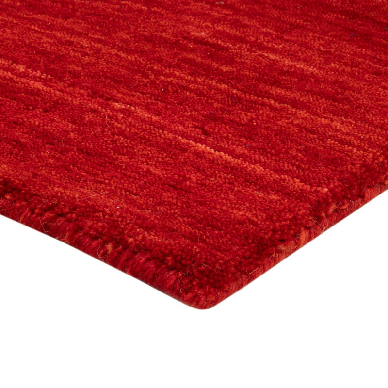 Gabbeh Tæppe - Loribaft Softy - 150 x 100 cm - rød