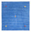 Gabbeh-tæppe - Softy firkantet  - 150 x 150 cm - blå