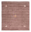 Gabbeh-tæppe - Softy firkantet  - 150 x 150 cm - brun