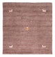 Gabbeh Loom Tæppe 150x150cm - Uldtæppe