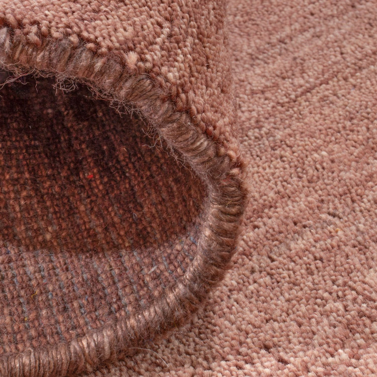 Gabbeh-tæppe - Softy firkantet  - 150 x 150 cm - brun