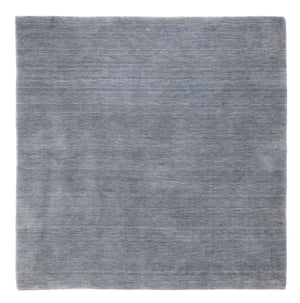 Gabbeh Tæppe - Loribaft Softy firkantet  - 150 x 150 cm - grå