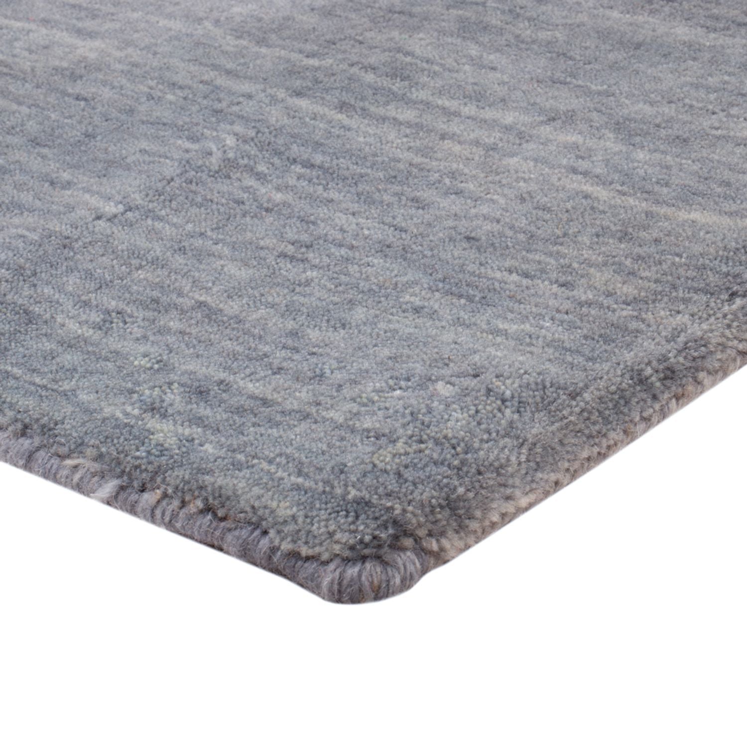 Gabbeh Tæppe - Loribaft Softy firkantet  - 150 x 150 cm - grå