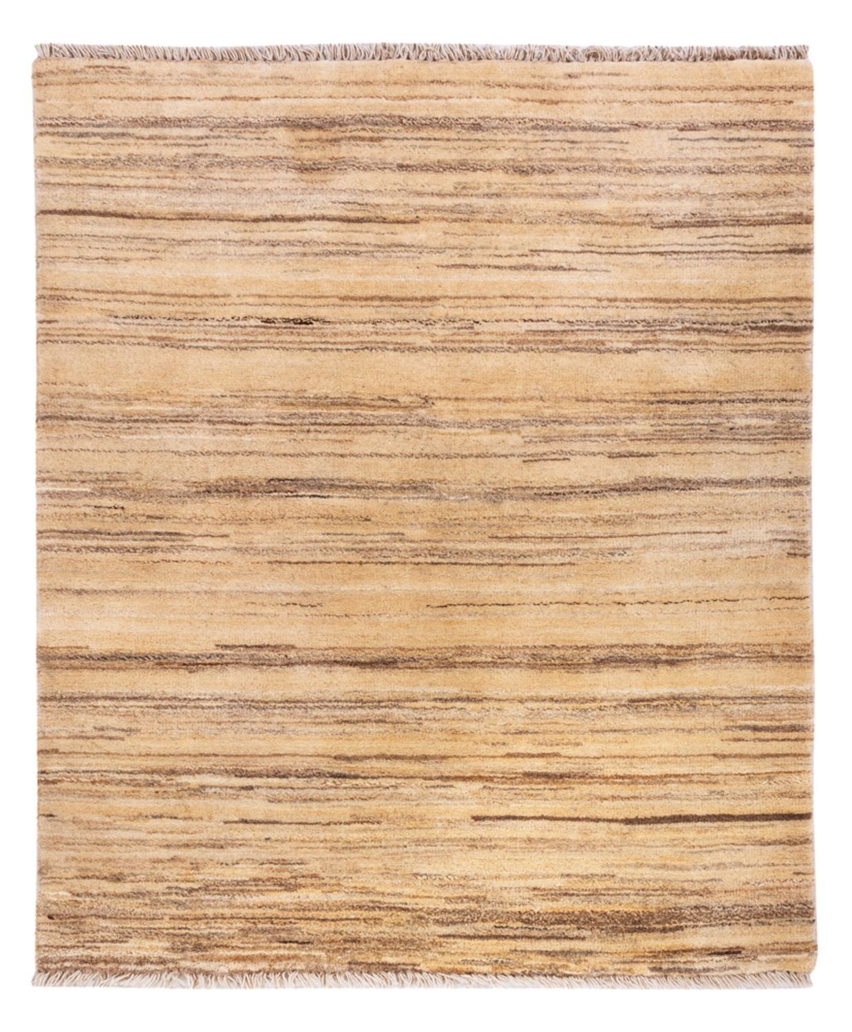 Gabbeh Tæppe - Loribaft Persisk - 130 x 100 cm - natur