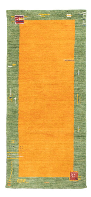 Løber Gabbeh-tæppe - Softy - 200 x 80 cm - orange