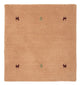 Gabbeh Loom Tæppe 65x60cm - Uldtæppe