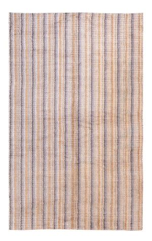 Viskose tæppe - 198 x 123 cm - flerfarvet