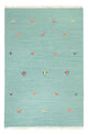Kelim-tæppe - Trendy - 240 x 160 cm - turkis