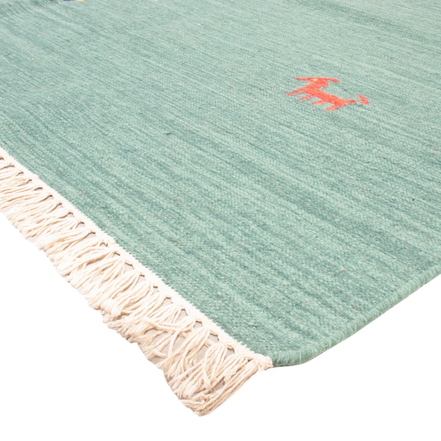 Kelim-tæppe - Trendy - 240 x 160 cm - turkis