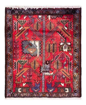 Persisk tæppe - Classic - 99 x 89 cm - rød