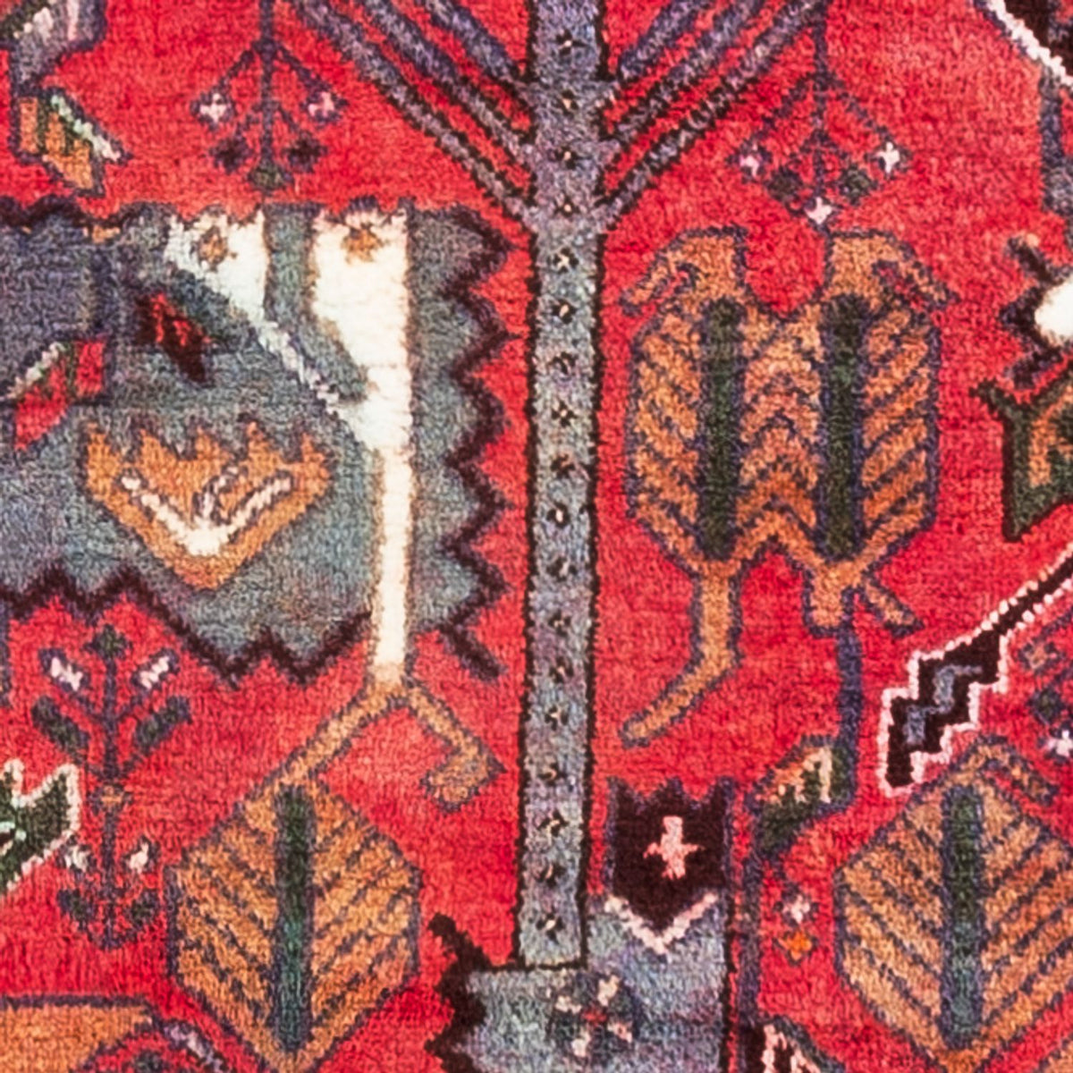 Persisk tæppe - Classic - 99 x 89 cm - rød