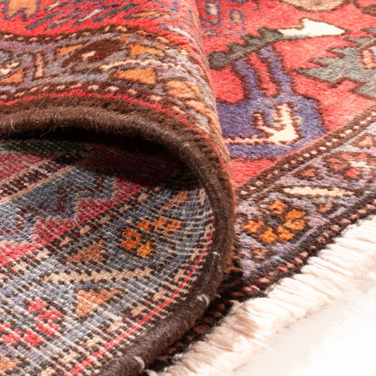 Persisk tæppe - Classic - 99 x 89 cm - rød