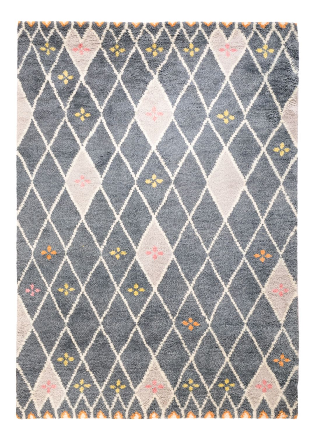 Berber tæppe - 240 x 170 cm - grå