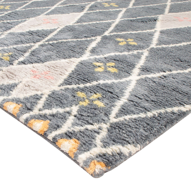 Berber tæppe - 240 x 170 cm - grå