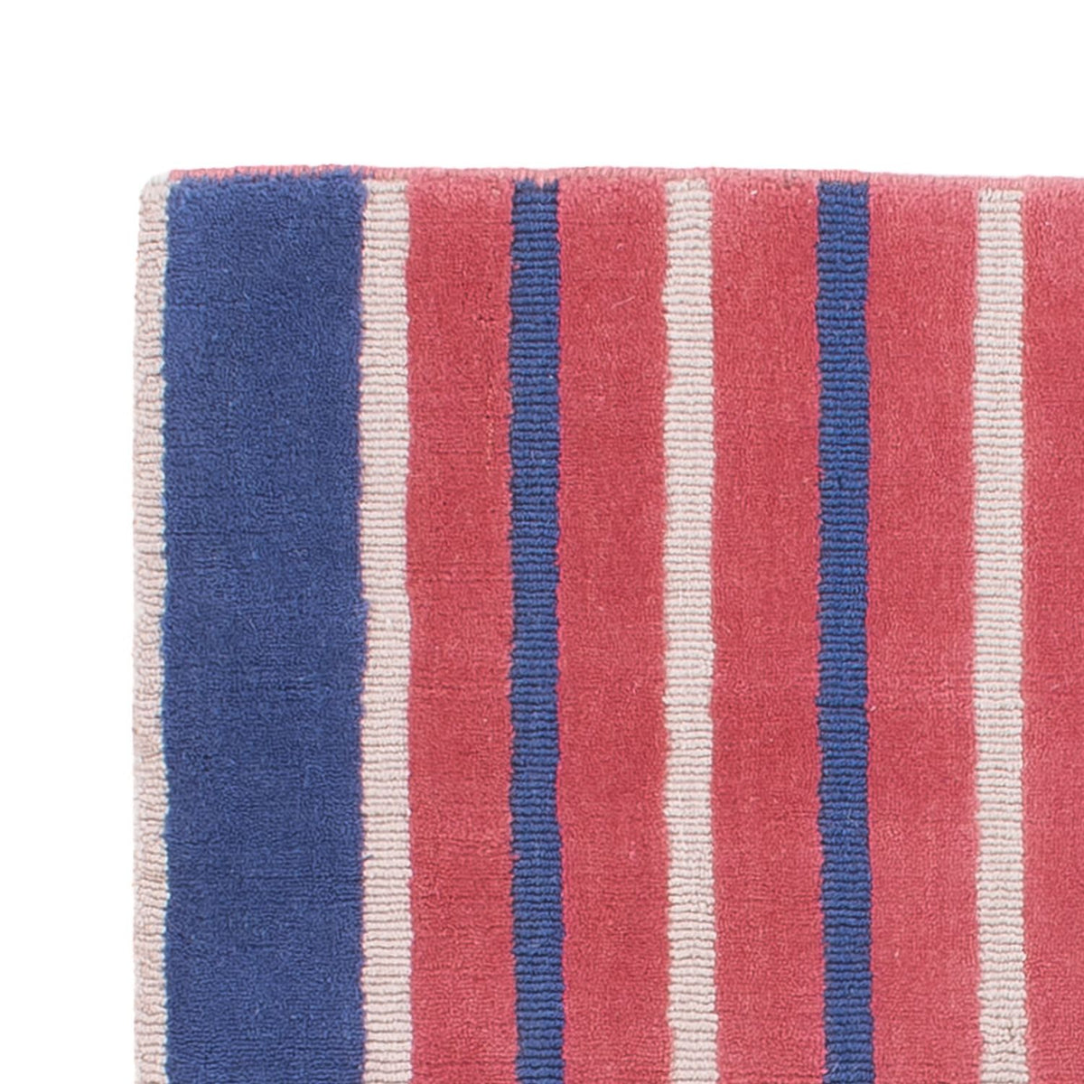 Uldtæppe - 140 x 90 cm - flerfarvet