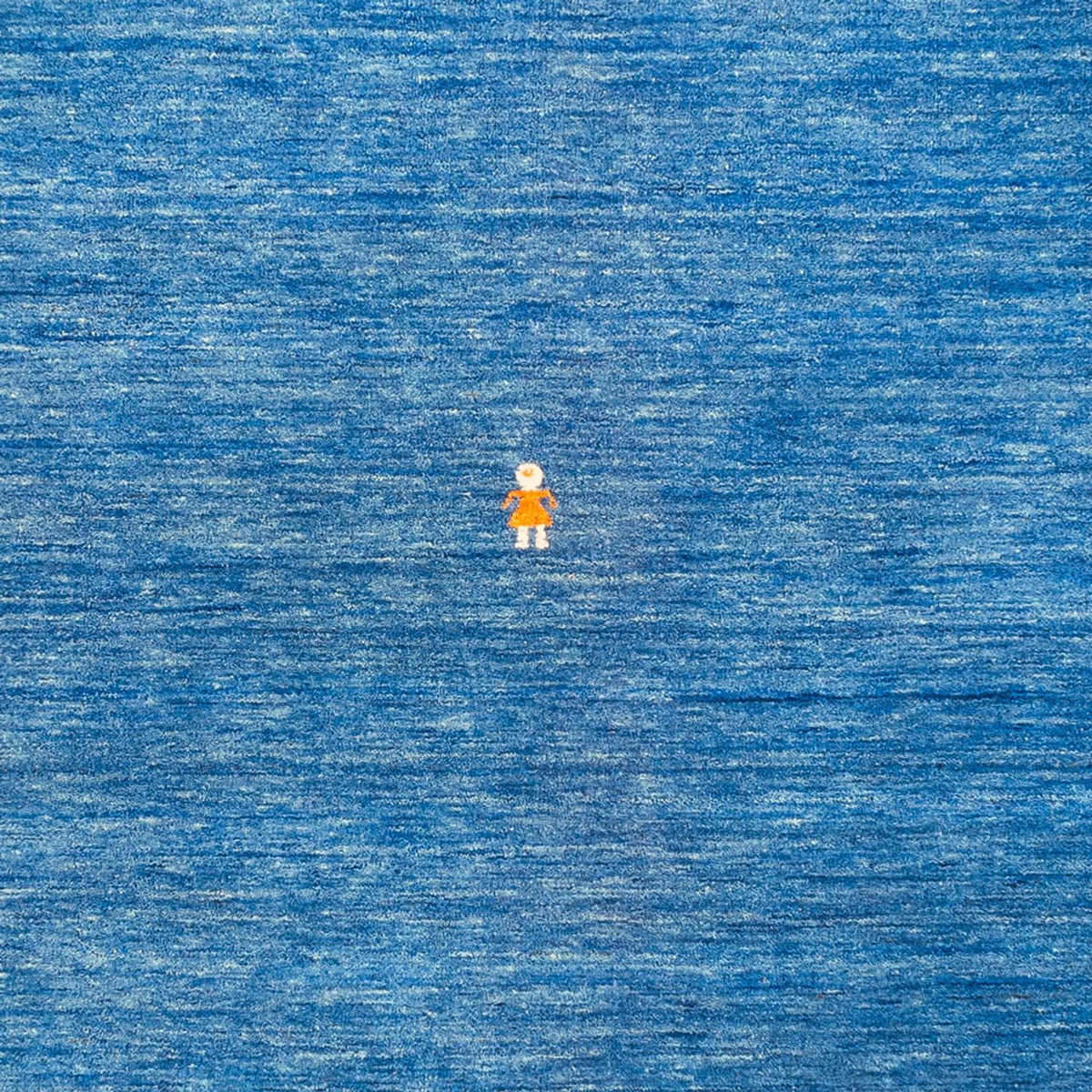 Gabbeh-tæppe - Softy firkantet  - 250 x 250 cm - blå