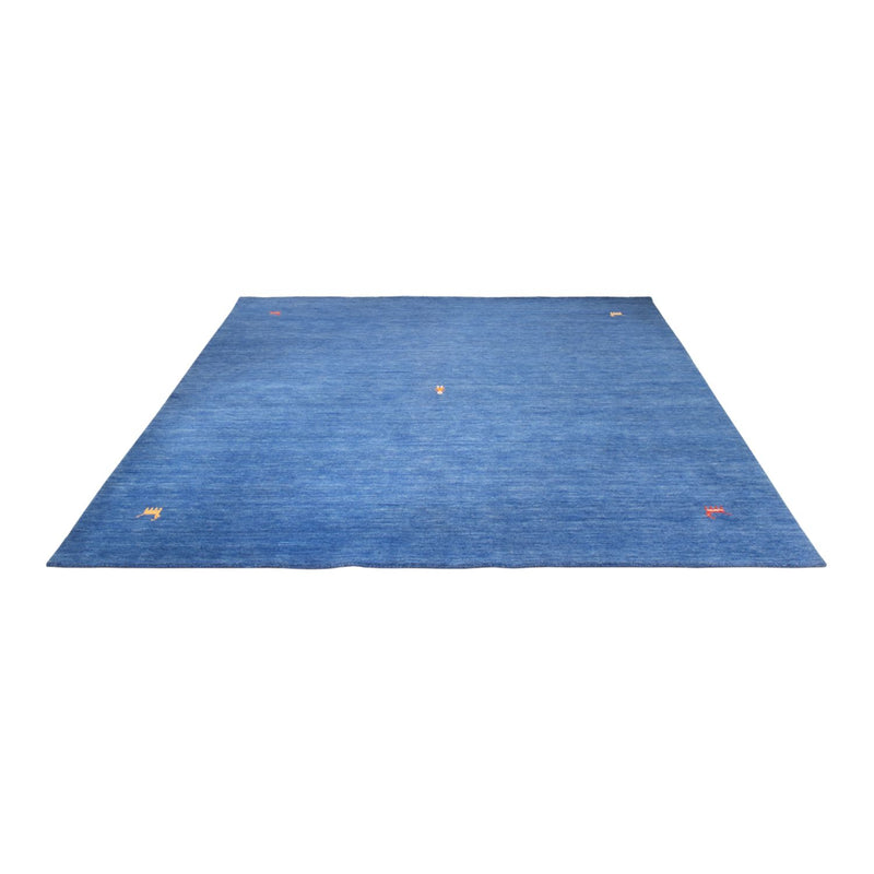 Gabbeh-tæppe - Softy firkantet  - 250 x 250 cm - blå