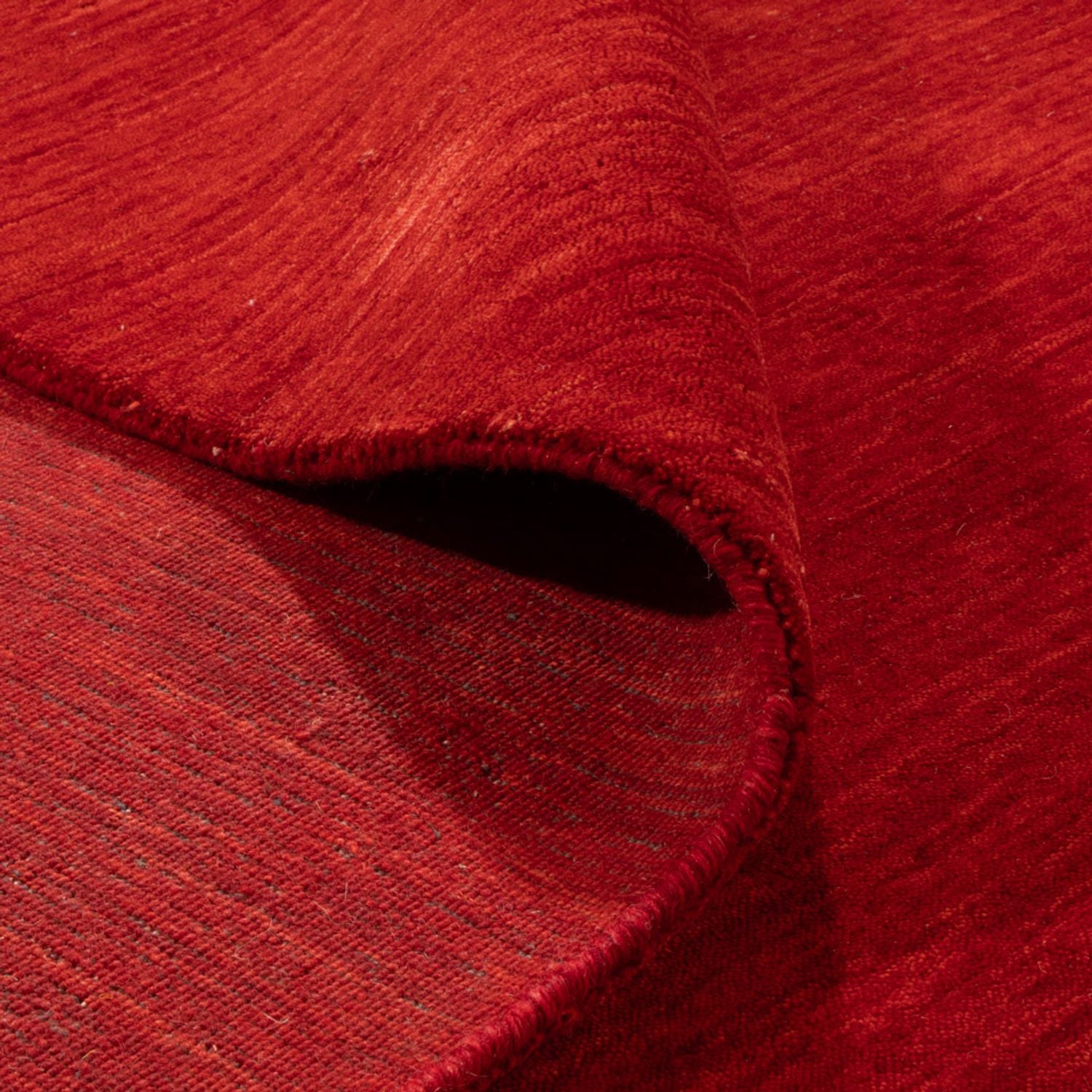 Gabbeh Tæppe - Loribaft Softy - 300 x 250 cm - rød