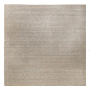 Gabbeh Tæppe - Loribaft Softy firkantet  - 250 x 250 cm - sølv