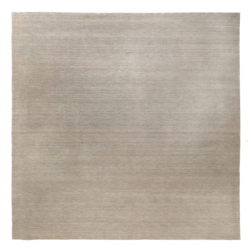 Gabbeh Tæppe - Loribaft Softy firkantet  - 250 x 250 cm - sølv