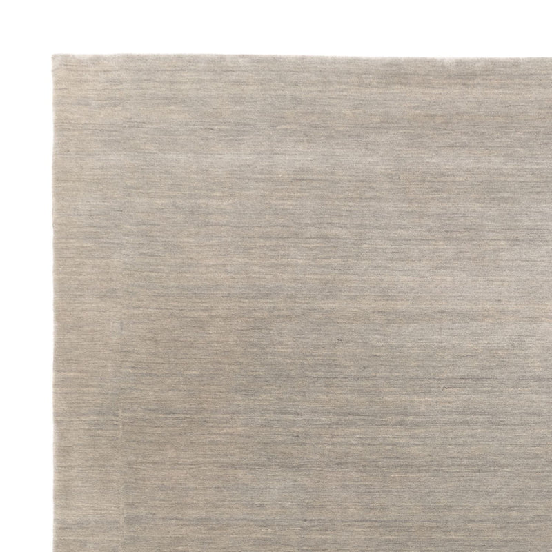 Gabbeh Tæppe - Loribaft Softy firkantet  - 250 x 250 cm - sølv