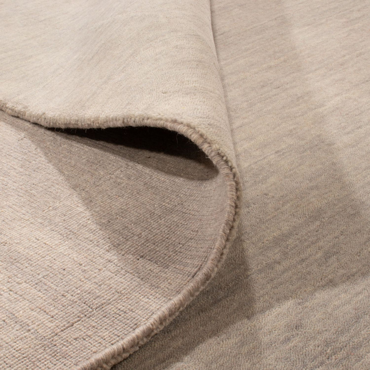 Gabbeh Tæppe - Loribaft Softy firkantet  - 250 x 250 cm - sølv