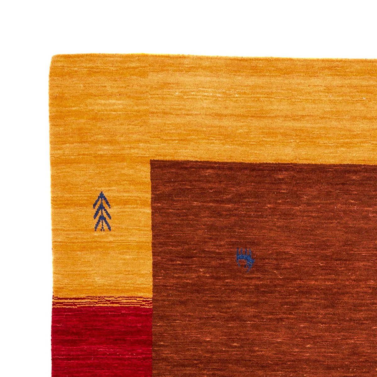 Gabbeh Tæppe - Loribaft Softy - 240 x 170 cm - brun