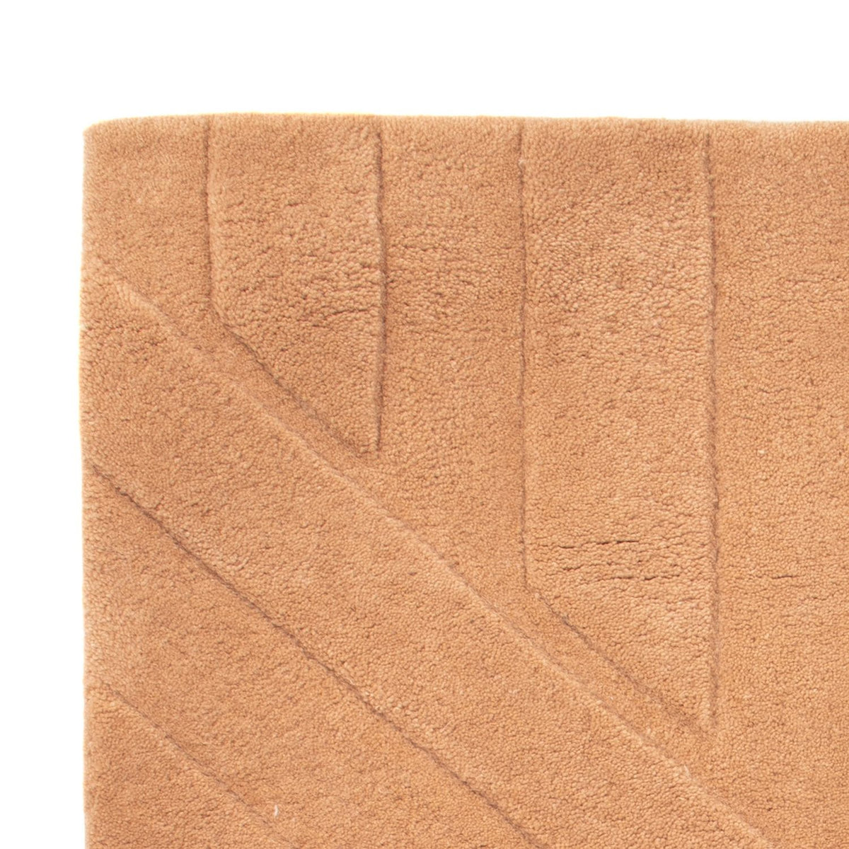 Uldtæppe - 90 x 60 cm - laks