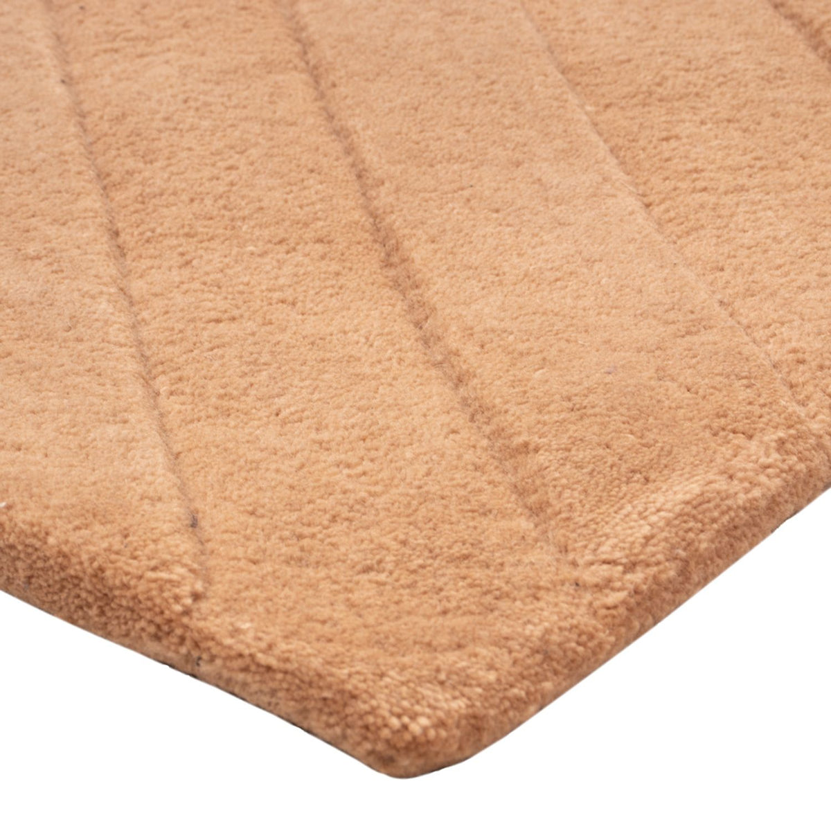 Uldtæppe - 90 x 60 cm - laks