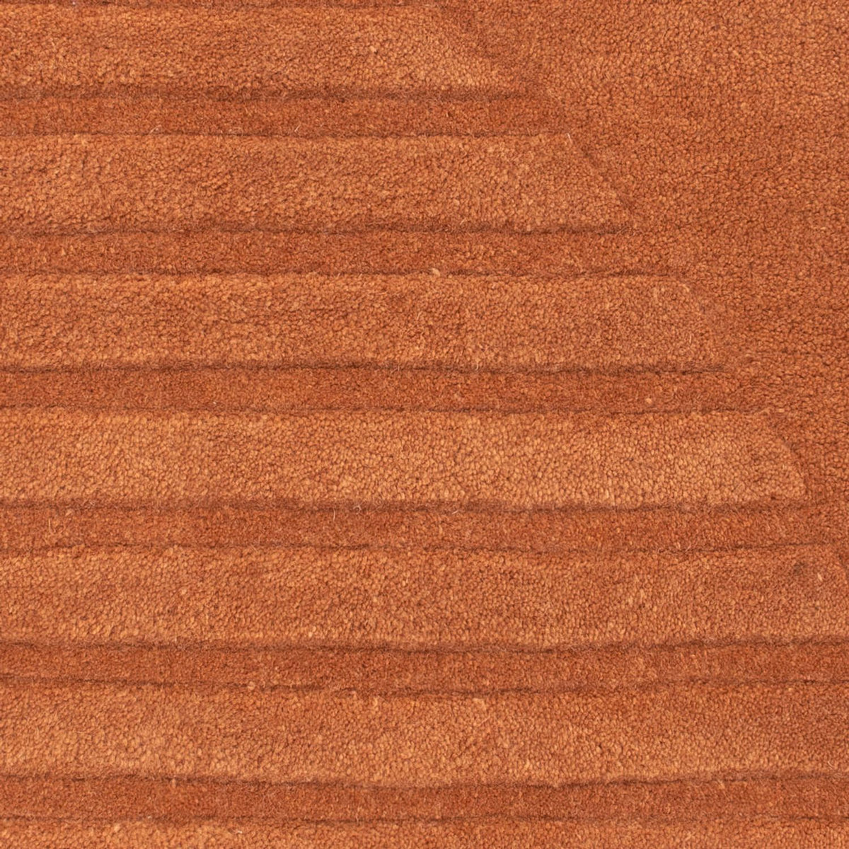 Uldtæppe - 90 x 60 cm - brun