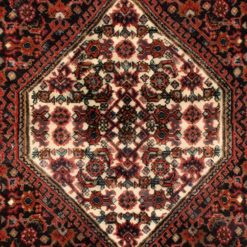 Persisk tæppe - Bijar - 102 x 74 cm - rød