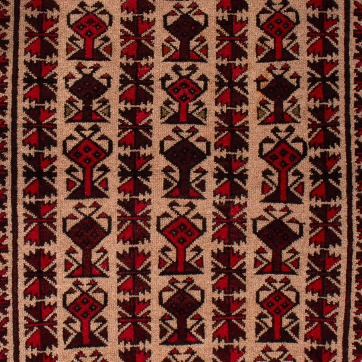 Baluch-tæppe - 142 x 92 cm - beige