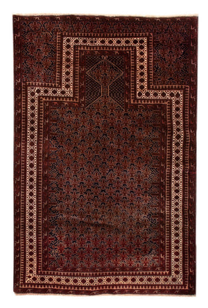 Baluch-tæppe - 140 x 102 cm - rød