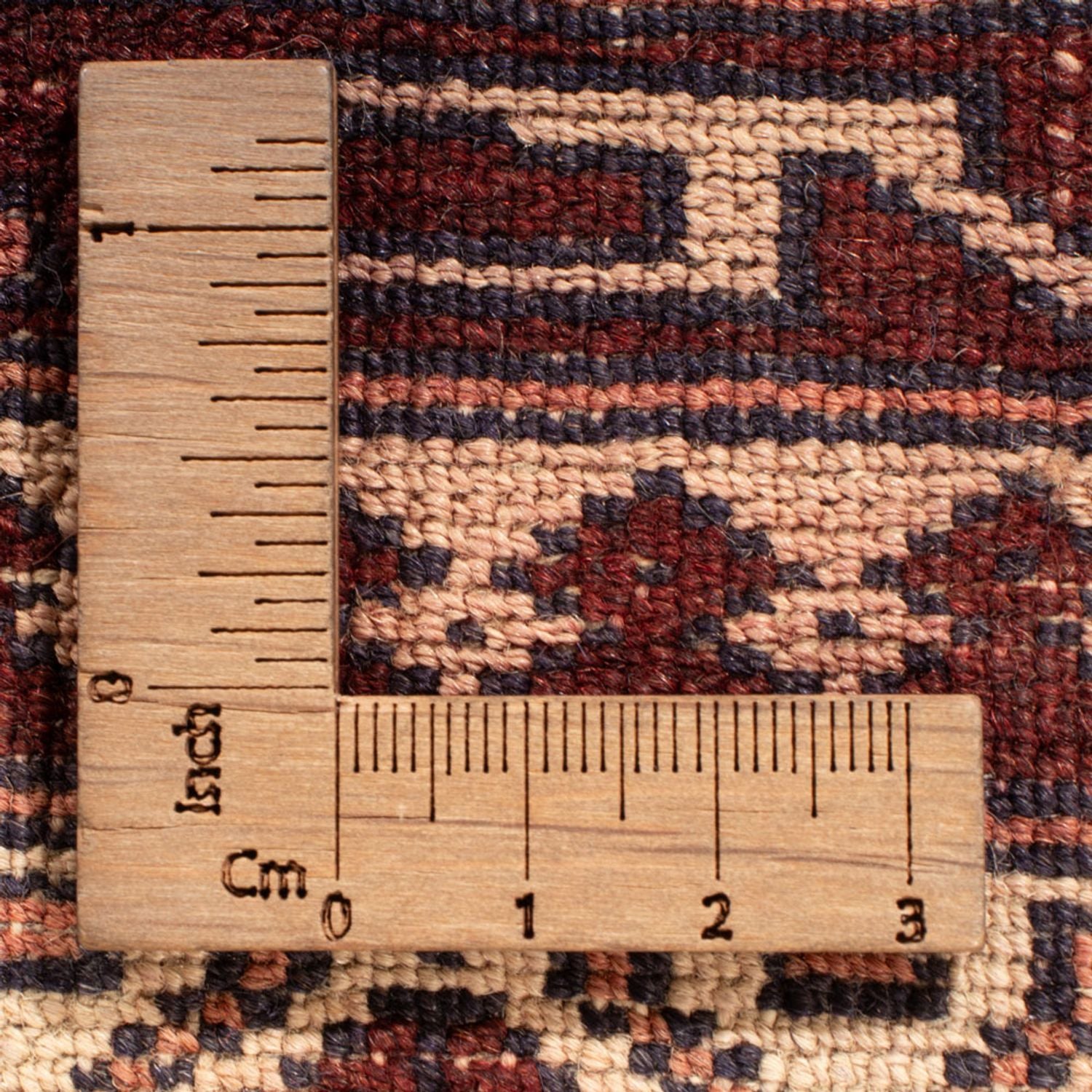 Baluch-tæppe - 140 x 102 cm - rød