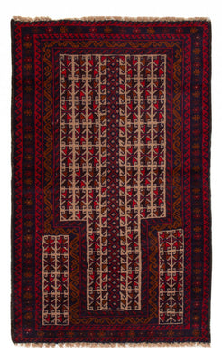 Baluch-tæppe - 130 x 83 cm - beige