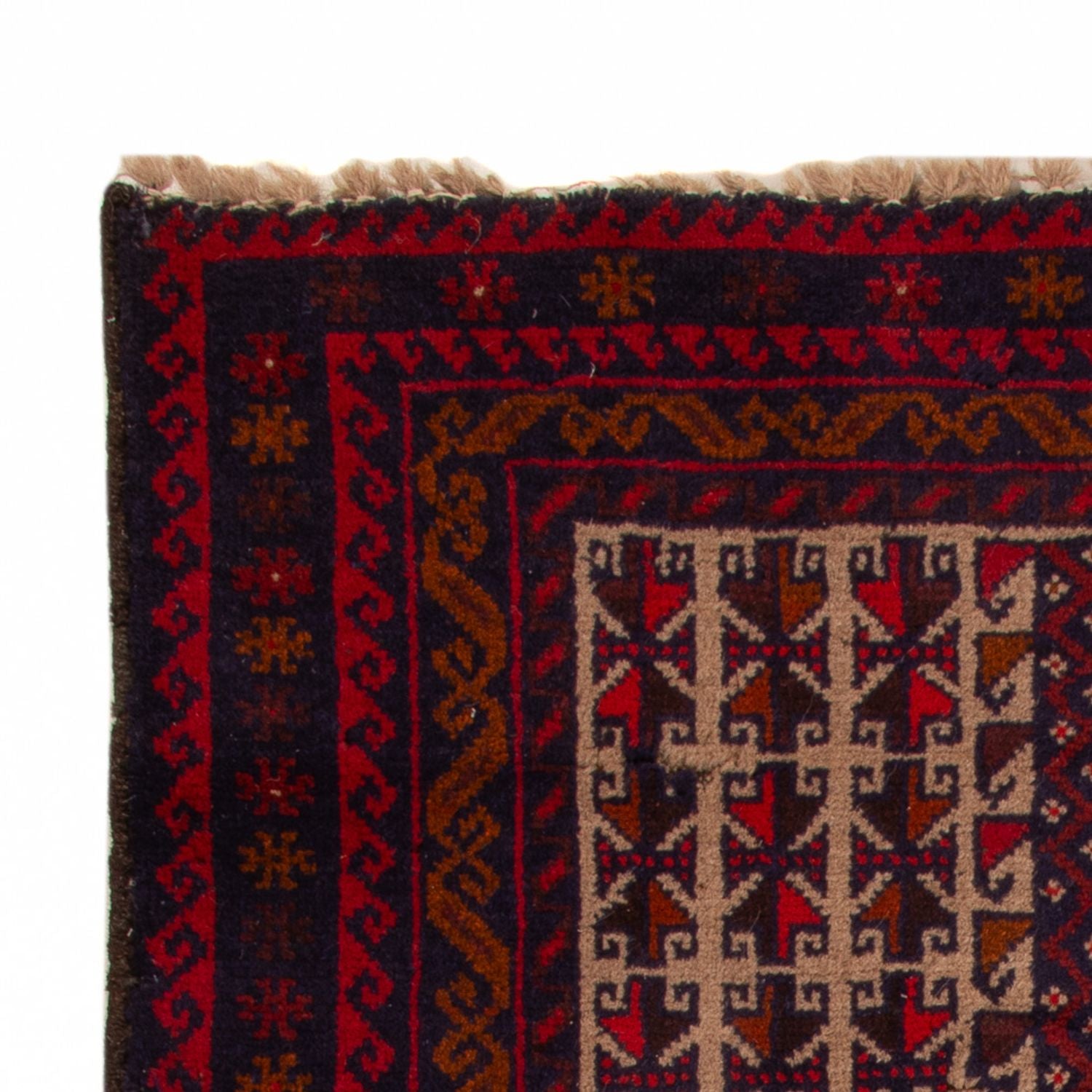 Baluch-tæppe - 130 x 83 cm - beige