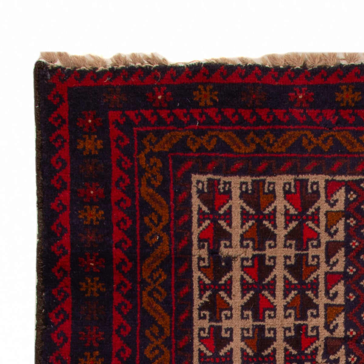 Baluch-tæppe - 130 x 83 cm - beige