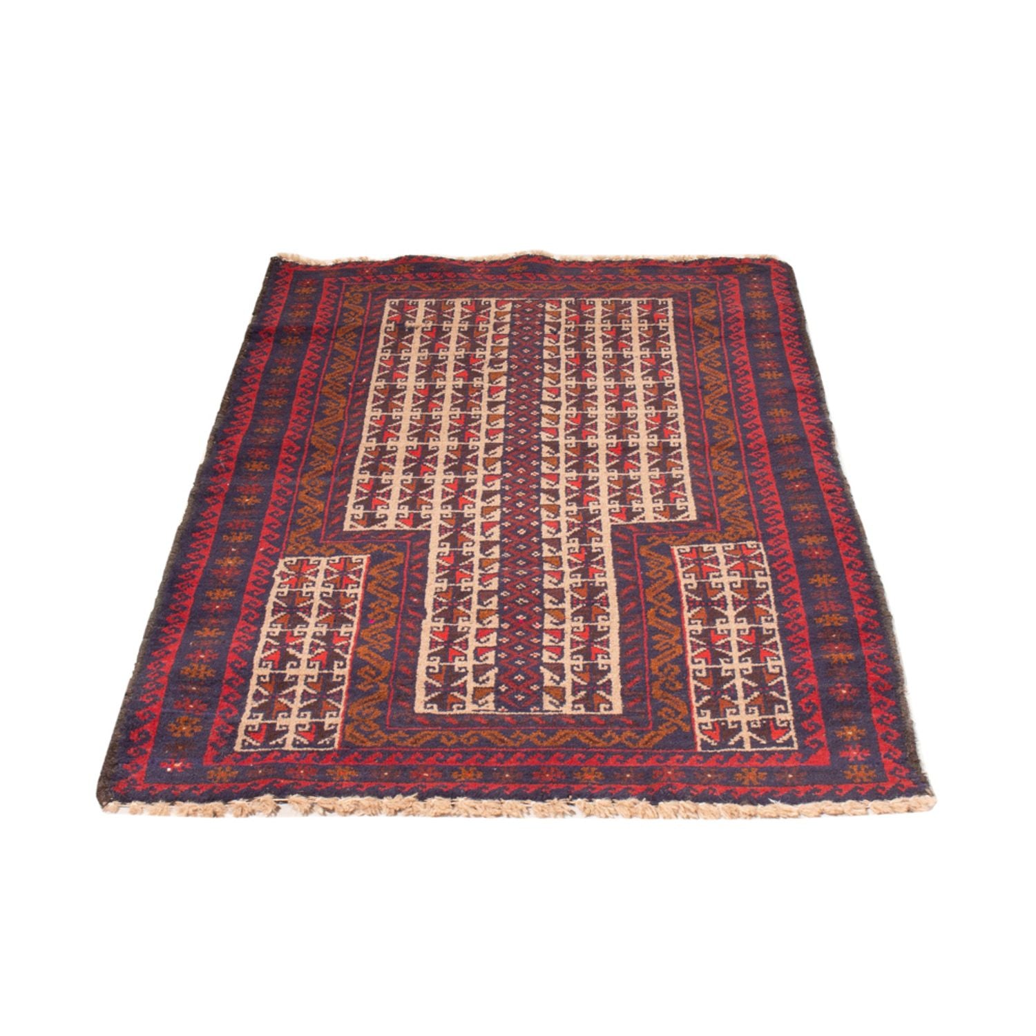 Baluch-tæppe - 130 x 83 cm - beige