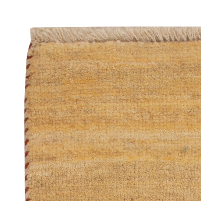 Gabbeh Tæppe - Loribaft Persisk - 60 x 40 cm - creme