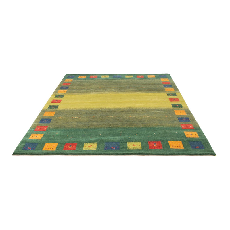 Gabbeh-tæppe - Loribaft Indus - 240 x 170 cm - grøn